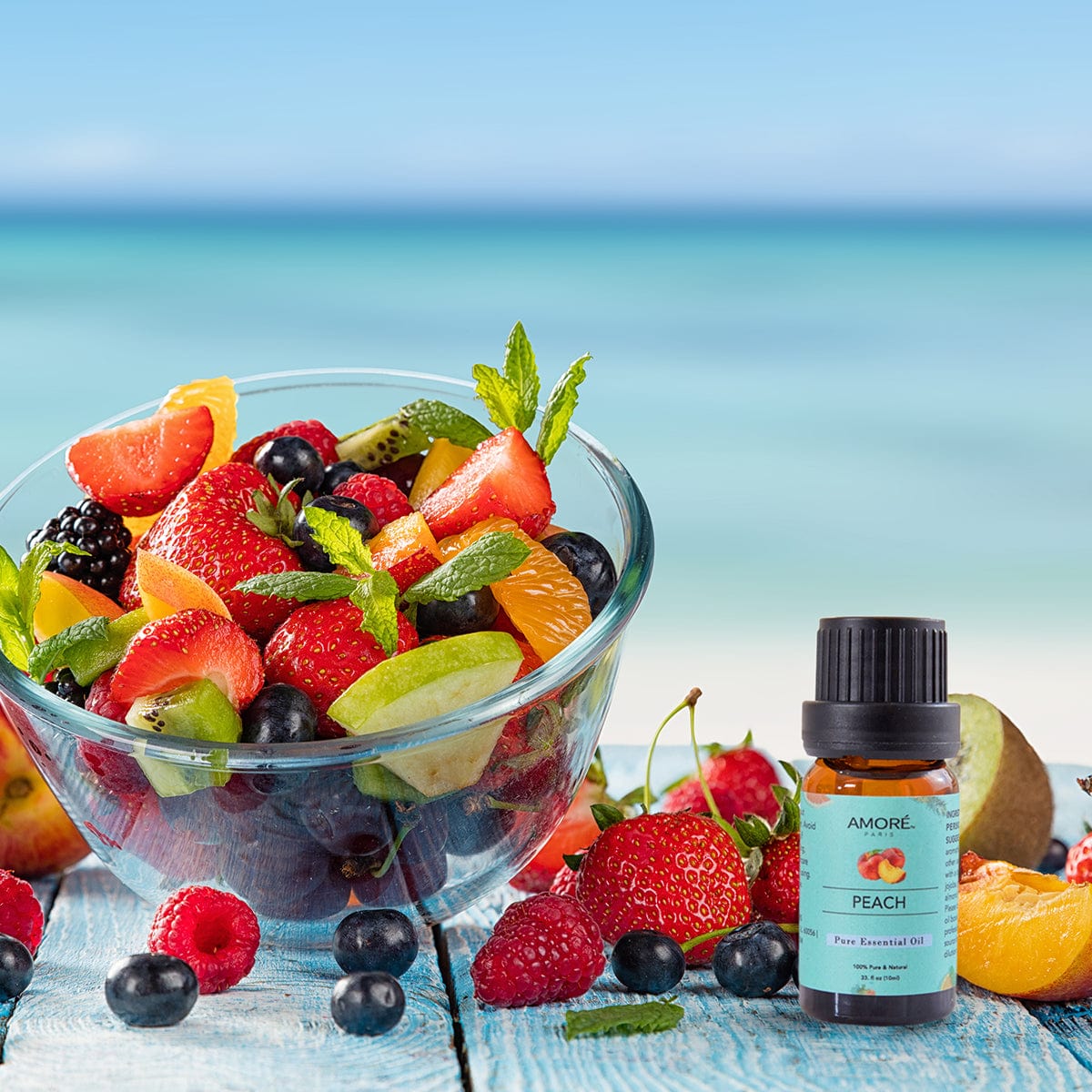 10-Piece: Fruity Collection Essential Oils