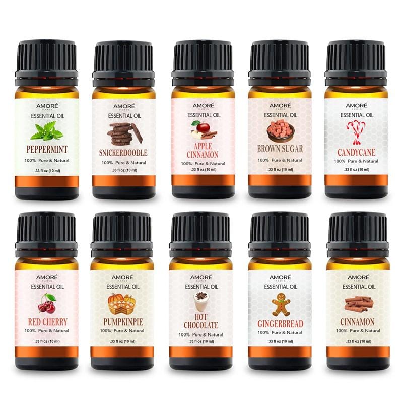10-Piece: Holiday Collection Essential Oils