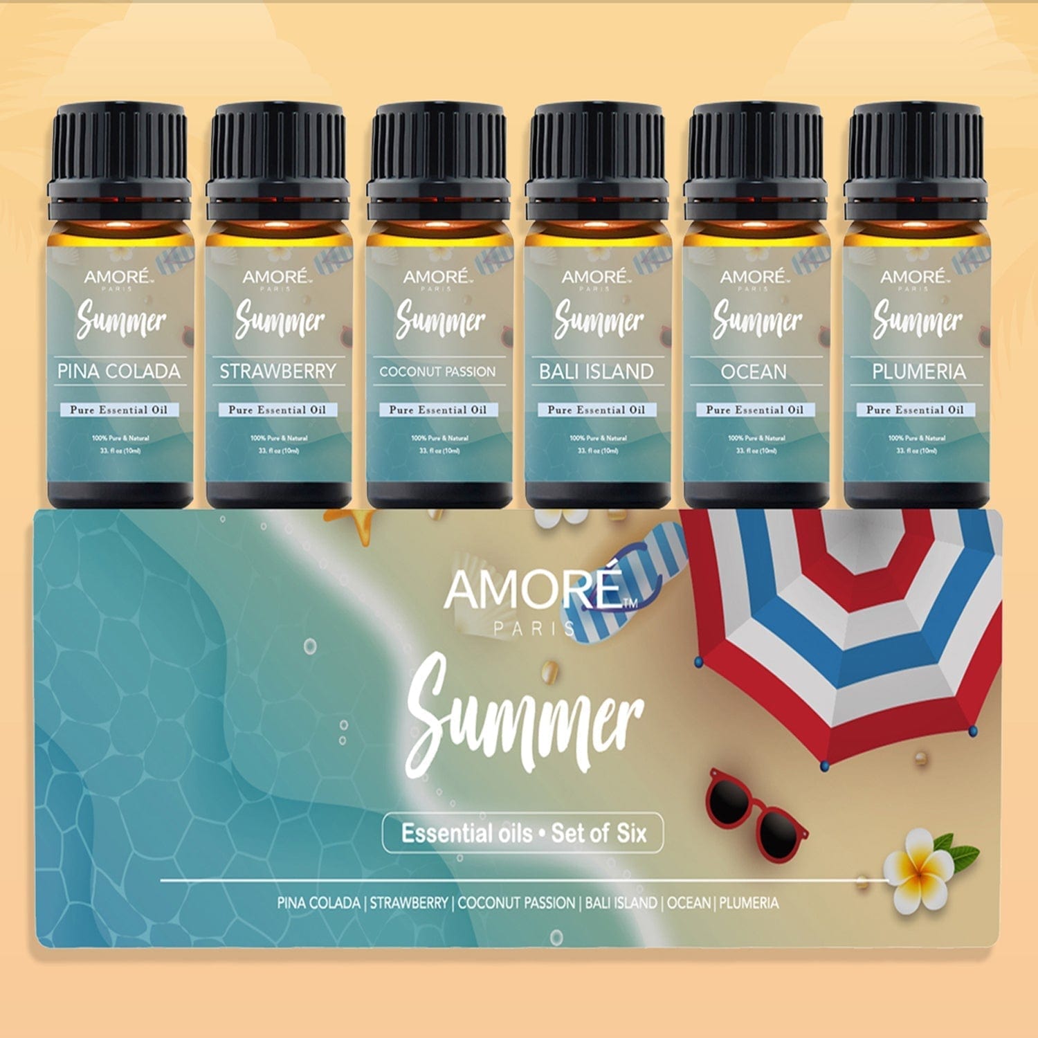 6-Piece: Summer Essential Oils