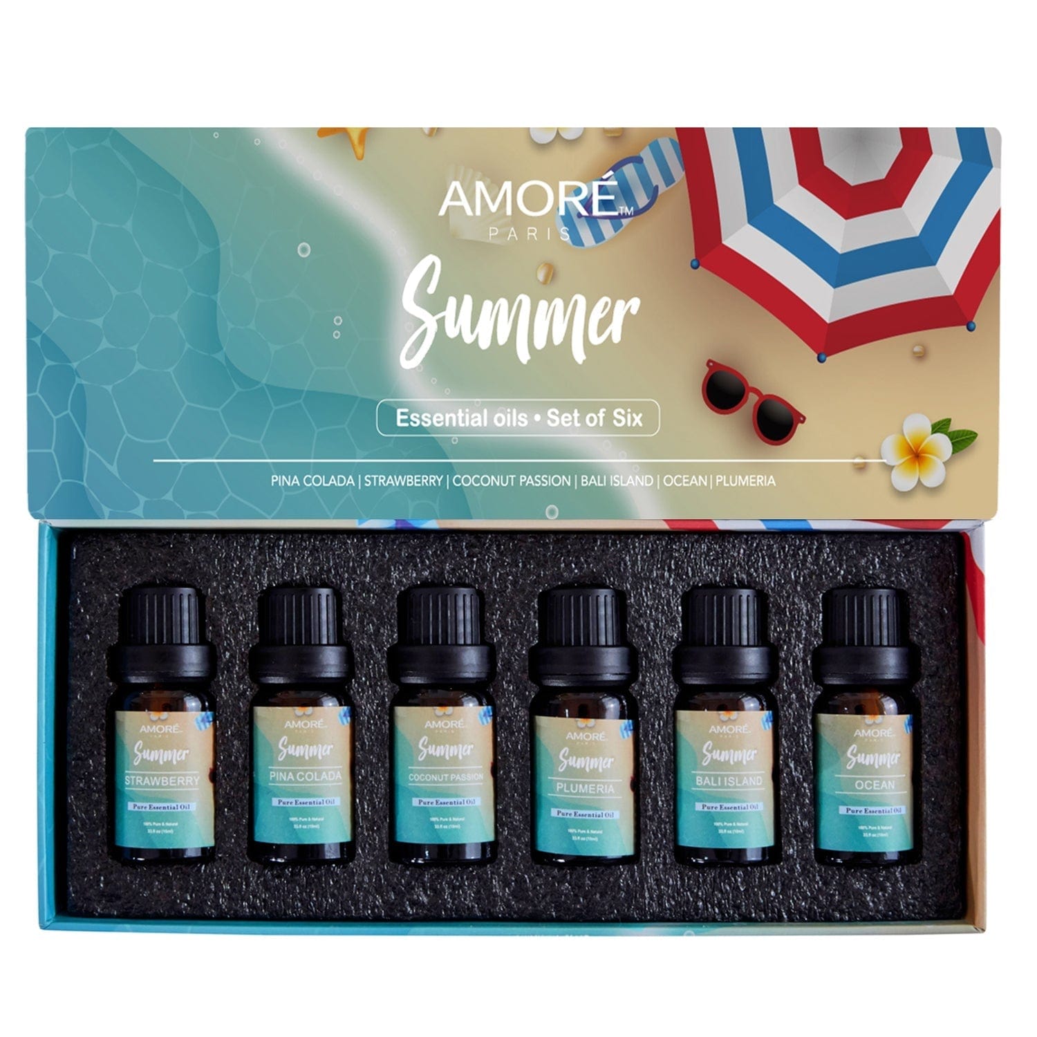 6-Piece: Summer Essential Oils