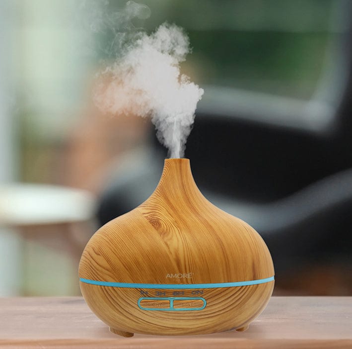 Wood Grain Cool Mist Diffuser