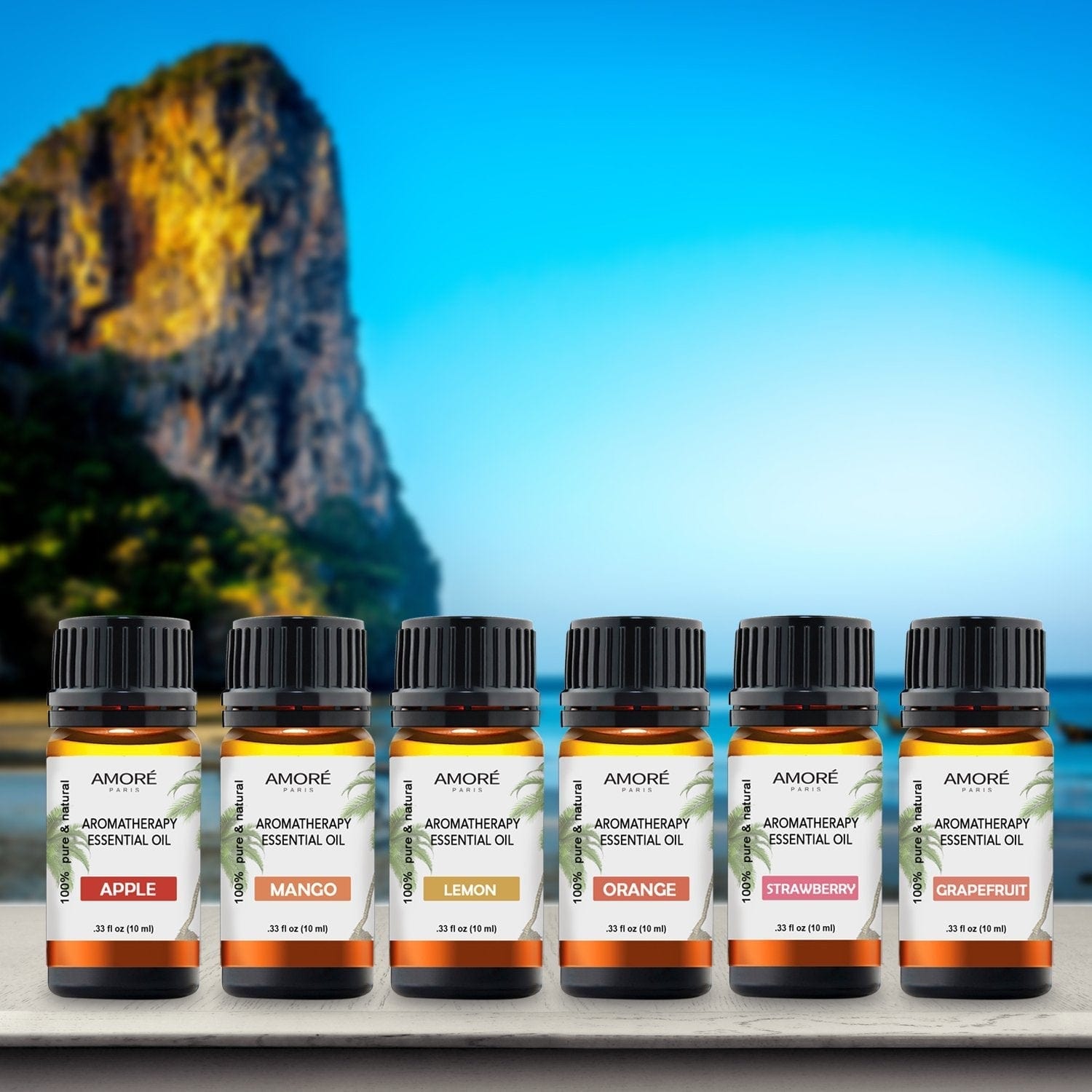 6-Piece: Tropical Collection Essential Oils