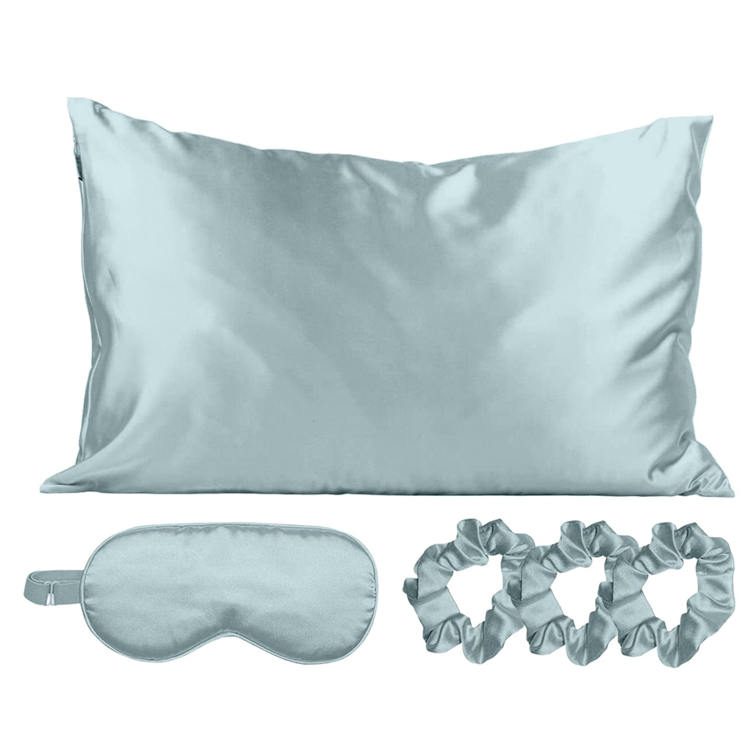 Satin Self Care Sleep Set - Mint