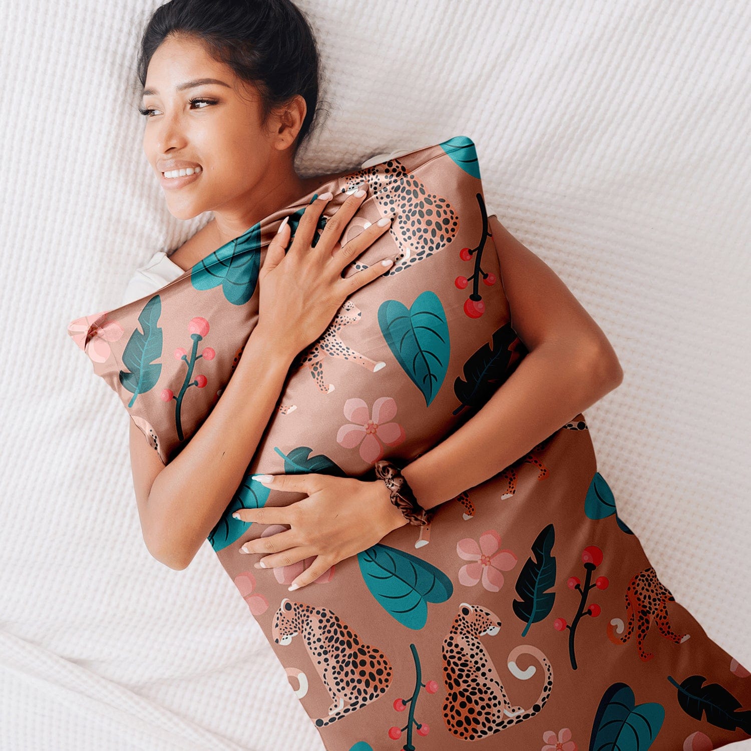 Satin Self Care Sleep Set - Wild Safari