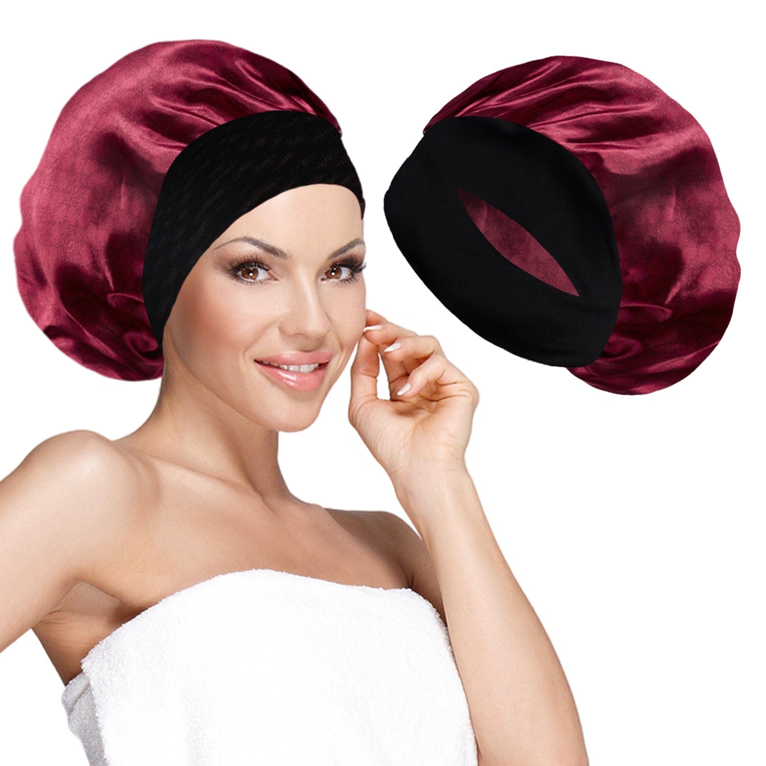 Women's Silky Satin Headband - Magentaverse