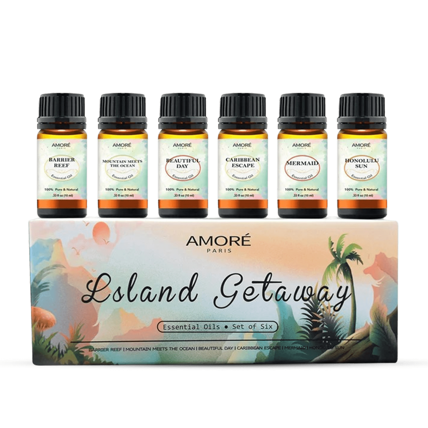 6-Piece: Island Getaway Essential Oils