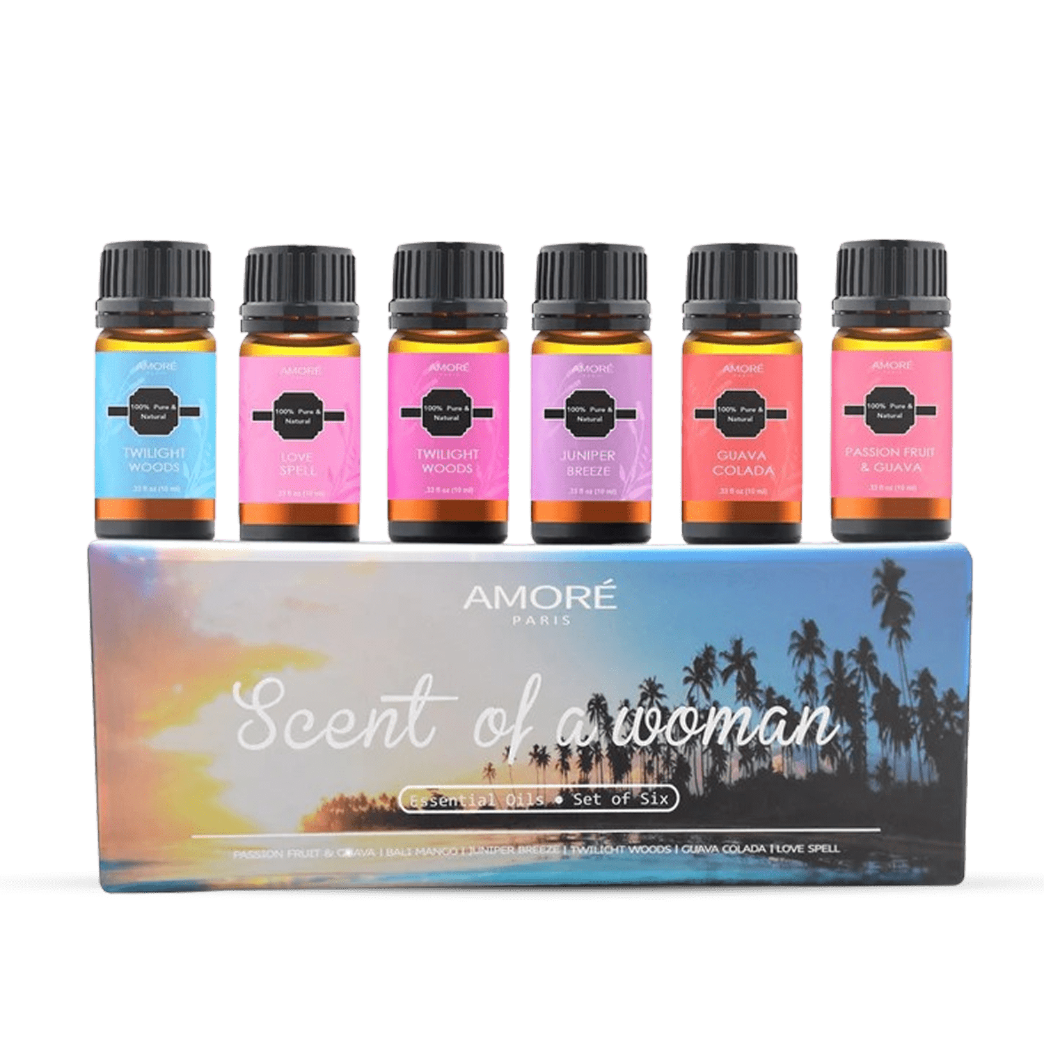 6-Piece: Premium Fragrance Essential Oils