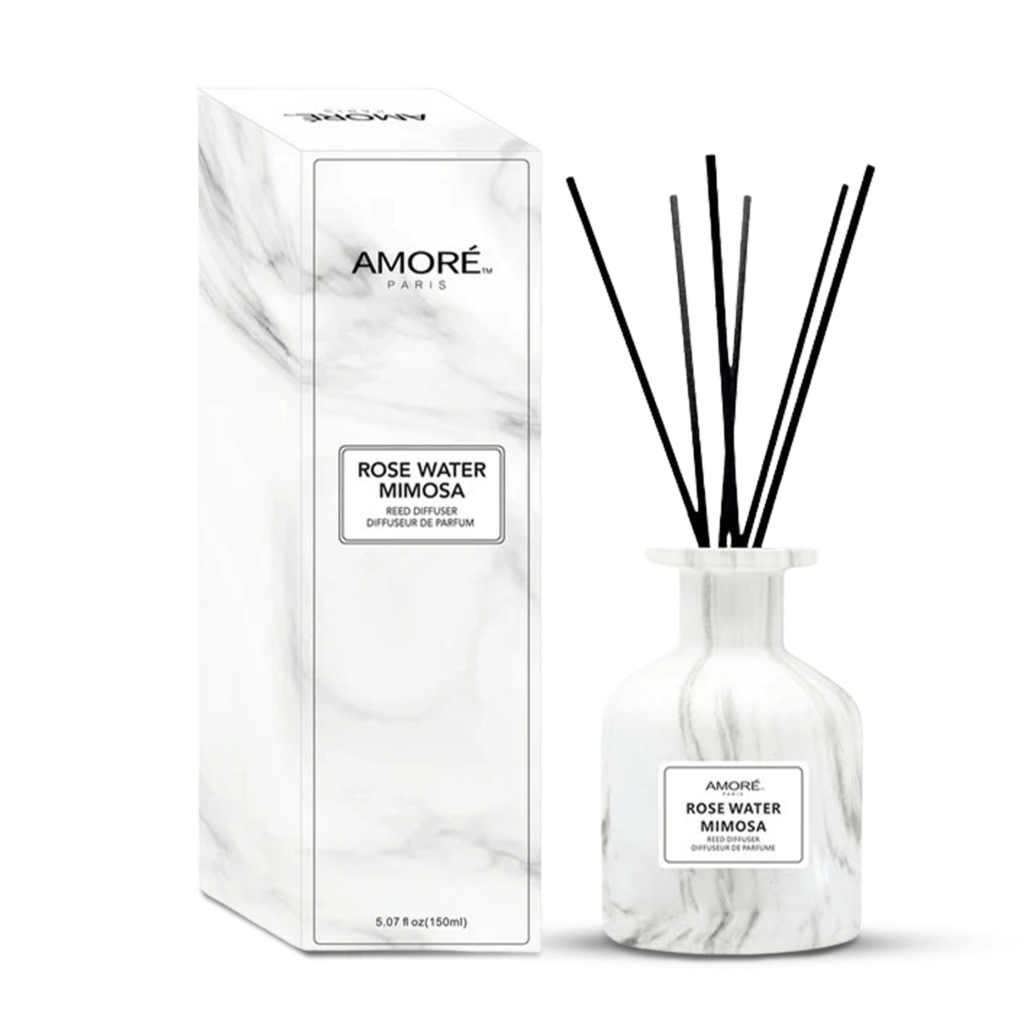 Rose Water Premium Reed Diffuser (150ml)
