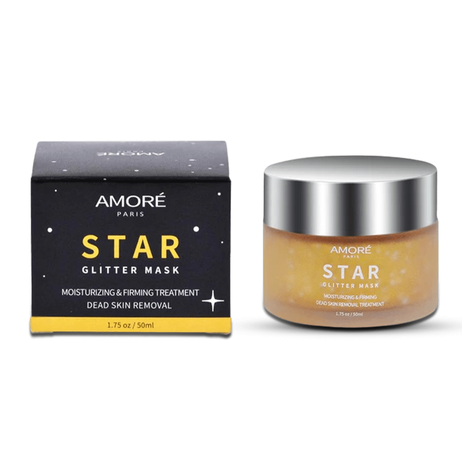 Gold Glitter Purifying Peel-Off Facial Masks