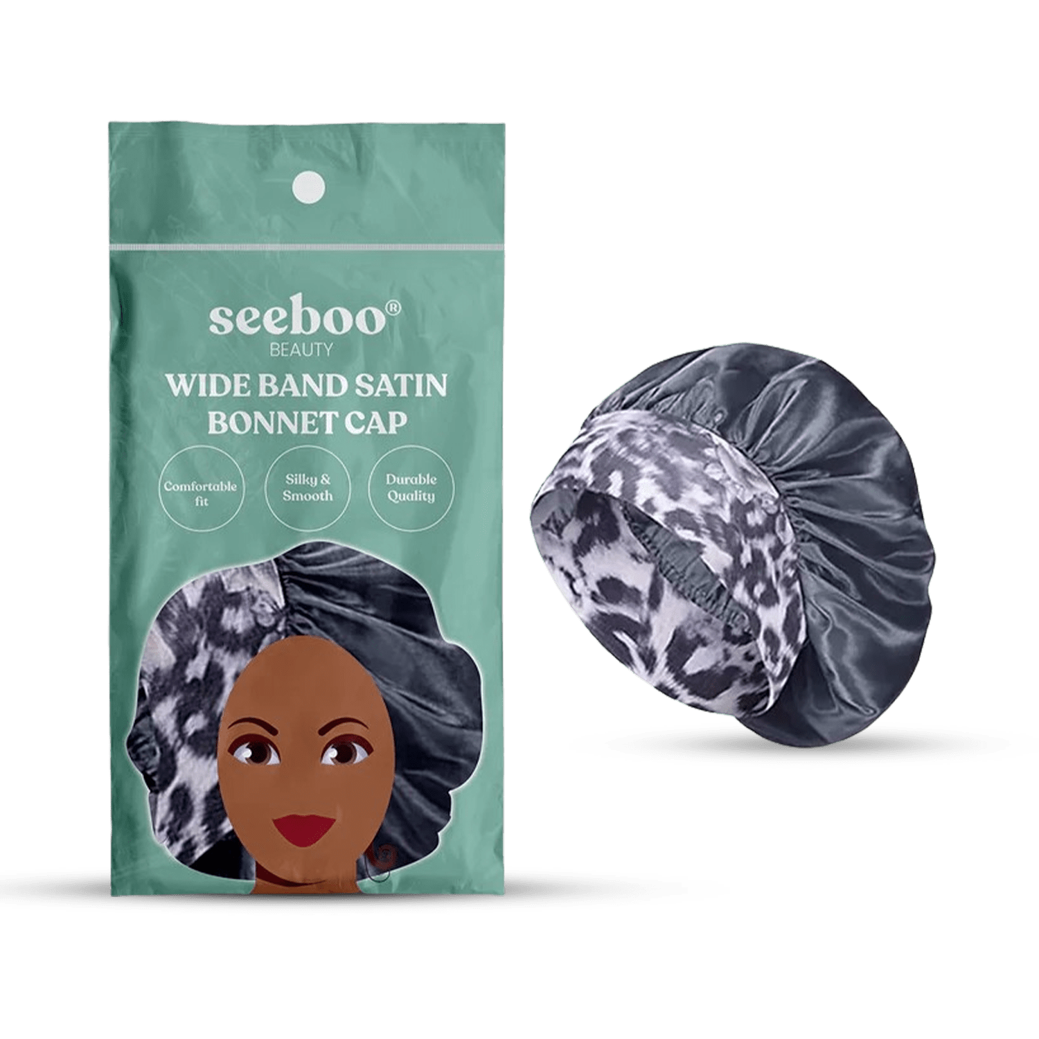 Women's Silky Satin Headband - Gray