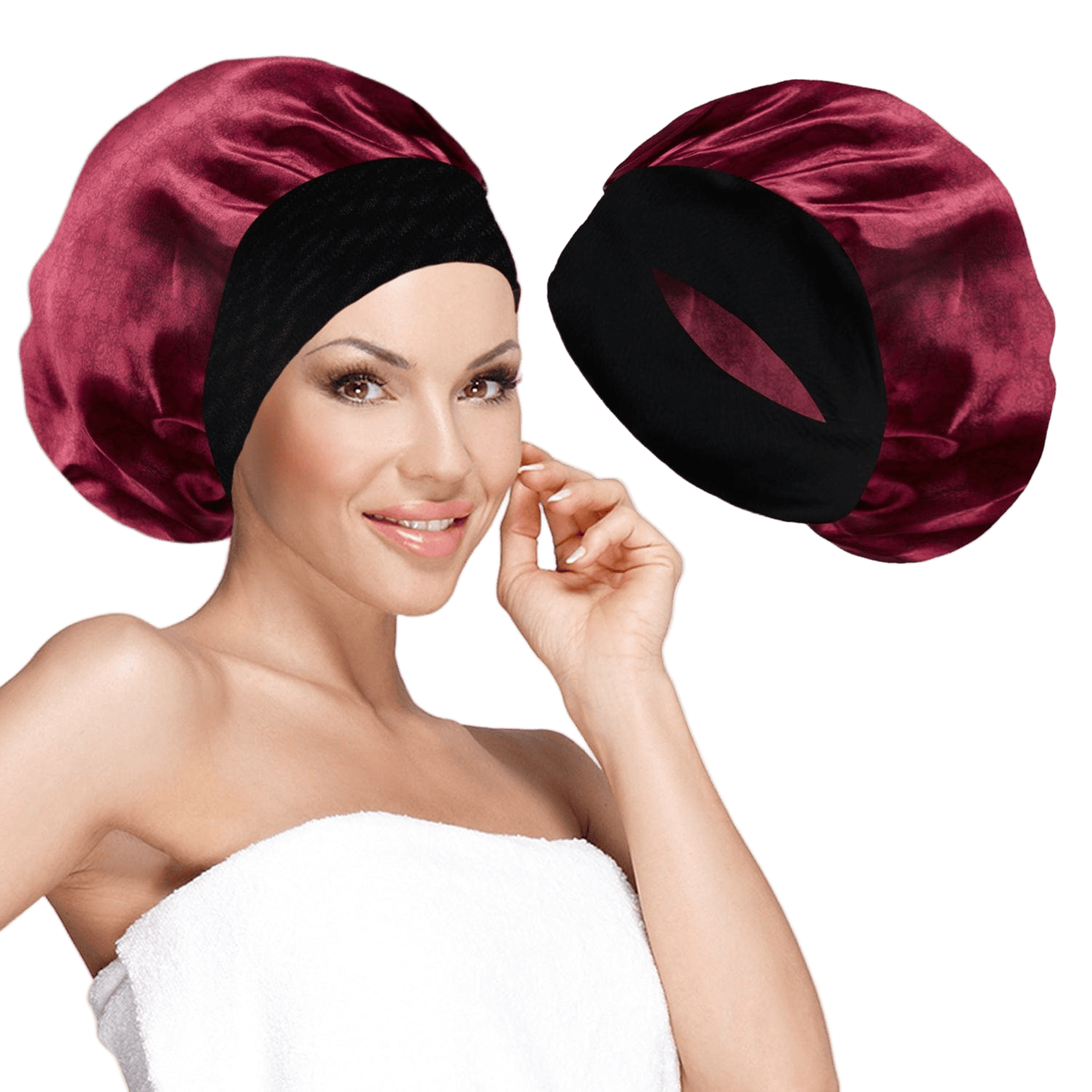 Women's Silky Satin Headband - Magentaverse